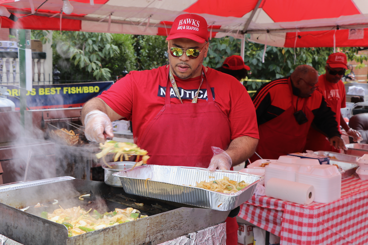 Hawks BBQ & Seafood, a Richmond tradition, served up the good food