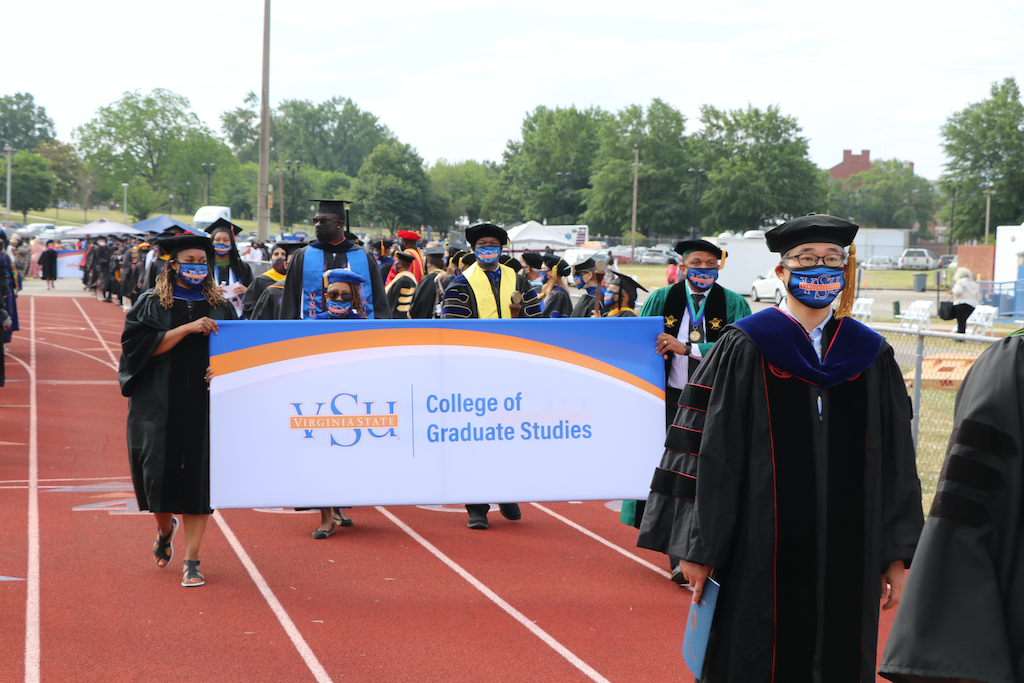 Virginia State University Graduation 2021 Urban Views RVA RVA's